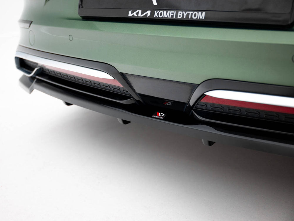 Maxton Design - Aftermarket  Rear Splitter (Vertical Bars) Kia Proceed GT-Line Mk1 Facelift