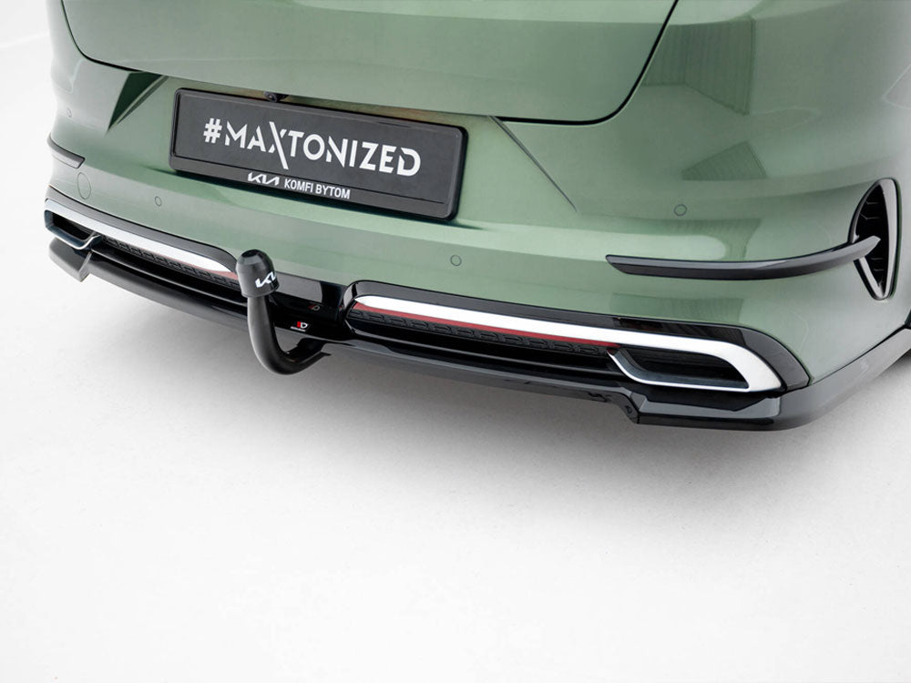 Maxton Design - Aftermarket  Rear Splitter (Vertical Bars) Kia Proceed GT-Line Mk1 Facelift