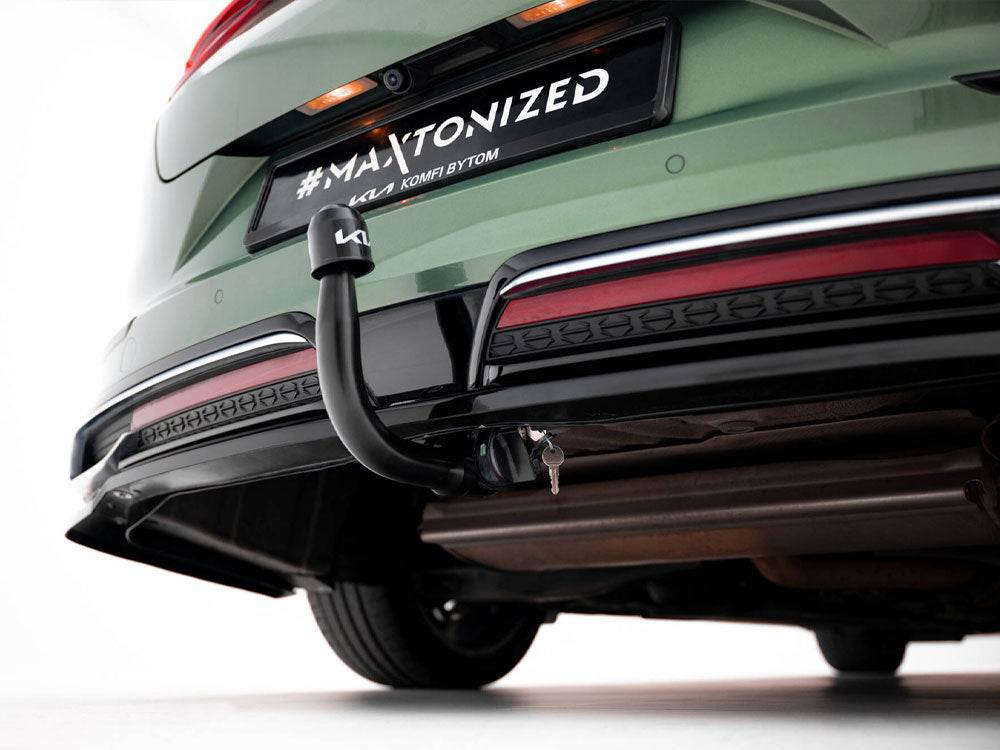Maxton Design - Aftermarket  Rear Splitter (Vertical Bars) Kia Proceed GT-Line Mk1 Facelift