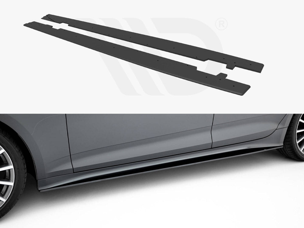 Maxton Design - Aftermarket  Street PRO Side Skirts Diffusers Audi A5 Sportback F5 / B9 Facelift