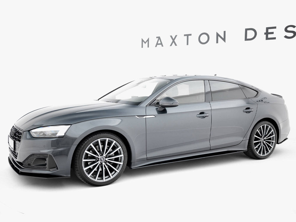 Maxton Design - Aftermarket  Street PRO Side Skirts Diffusers Audi A5 Sportback F5 / B9 Facelift