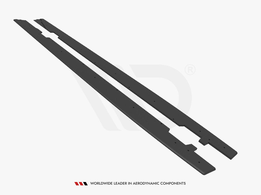 Maxton Design - Aftermarket  Street PRO Side Skirts Diffusers Audi A5 Sportback F5 / B9 Facelift
