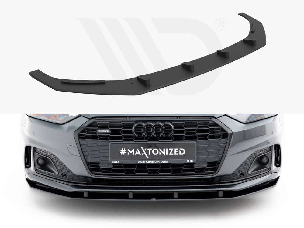 Maxton Design - Aftermarket  Street PRO Front Splitter Audi A5 F5 / B9 Facelift