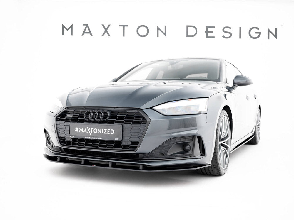 Maxton Design - Aftermarket  Street PRO Front Splitter Audi A5 F5 / B9 Facelift