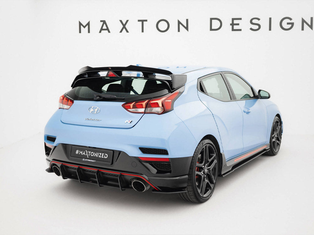 Maxton Design - Aftermarket  Street Pro Rear Side Splitters Hyundai Veloster N Mk2