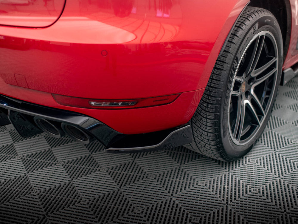 Maxton Design - Aftermarket  Rear Side Splitters V.2 Porsche Macan GTS / Sport Design Mk1 Facelift