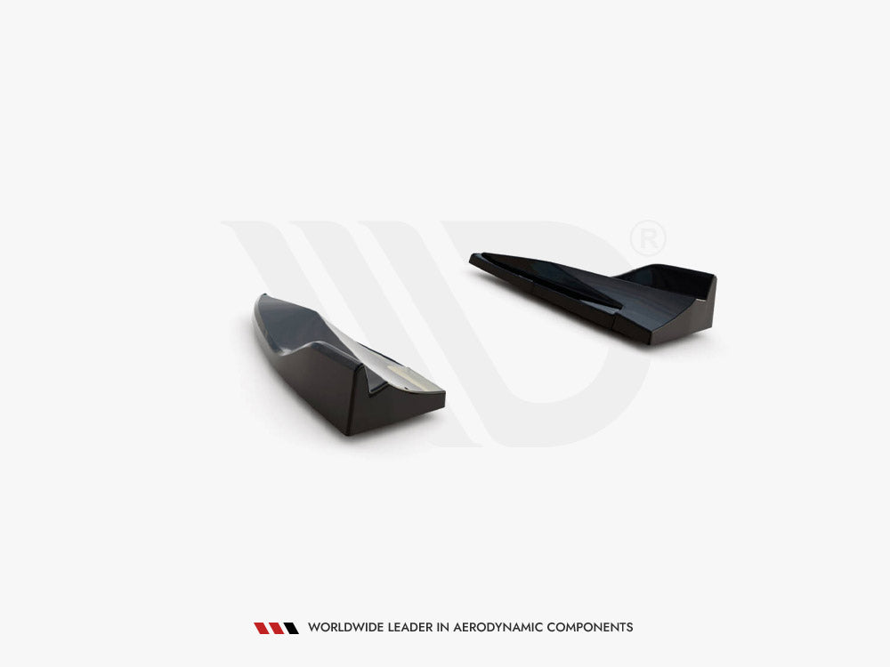 Maxton Design - Aftermarket  Rear Side Splitters V.2 Porsche Macan GTS / Sport Design Mk1 Facelift