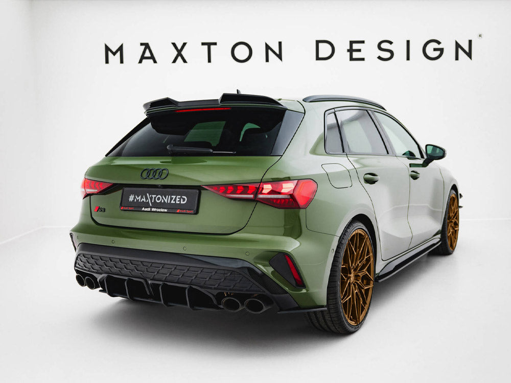 Maxton Design - Aftermarket  Street Pro Rear Side Splitters Audi S3 Sportback 8Y Facelift