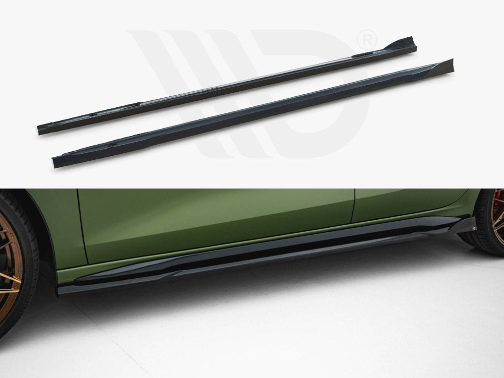 Maxton Design - Aftermarket  Side Skirts Diffusers V.3 Audi S3 Sportback / A3 S-Line Sportback 8Y Facelift