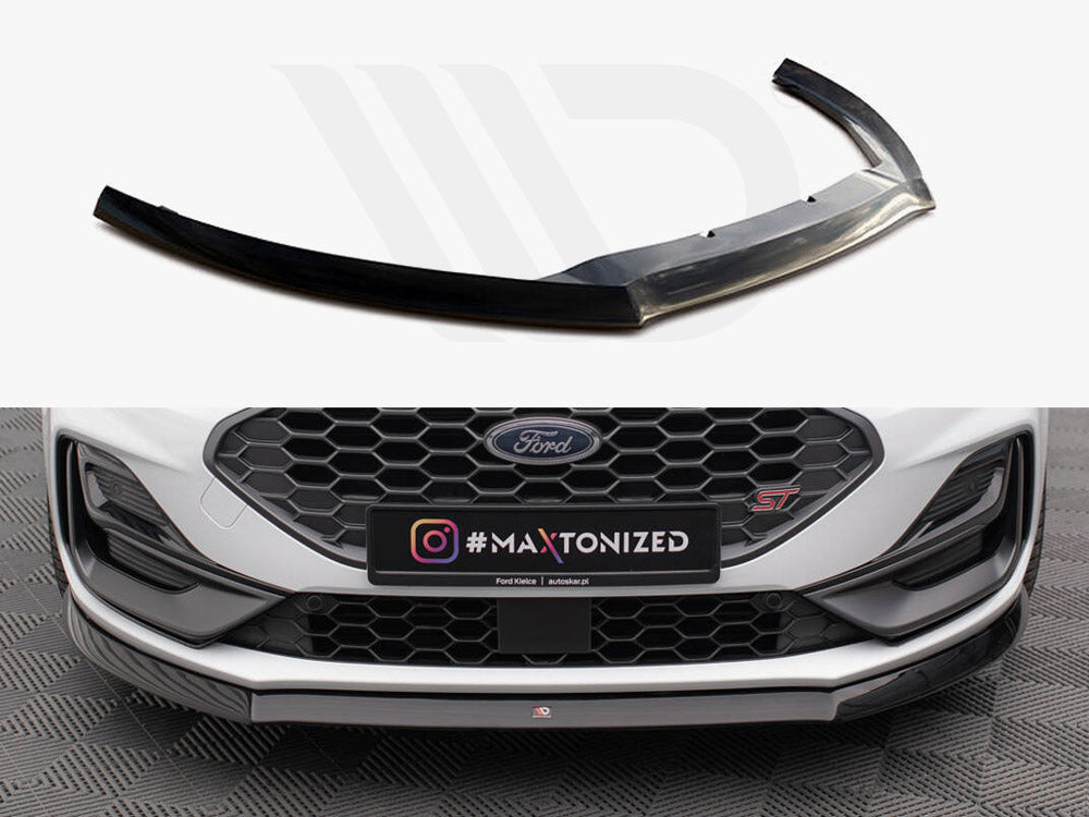 Maxton Design - Aftermarket  FRONT SPLITTER V.8 FORD FOCUS ST / ST-LINE MK4