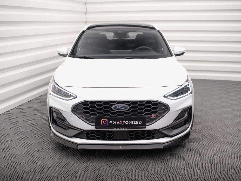 Maxton Design - Aftermarket  FRONT SPLITTER V.8 FORD FOCUS ST / ST-LINE MK4