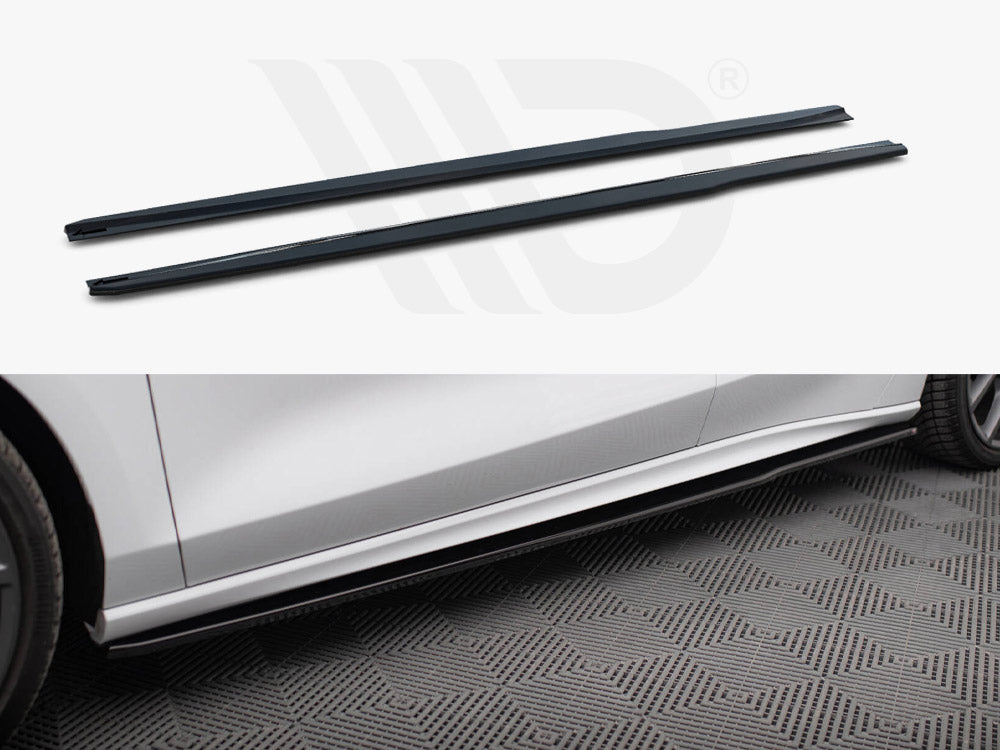 Maxton Design - Aftermarket  Side Skirts Diffusers V.3 Ford Focus ST / ST-Line Mk4 Facelift