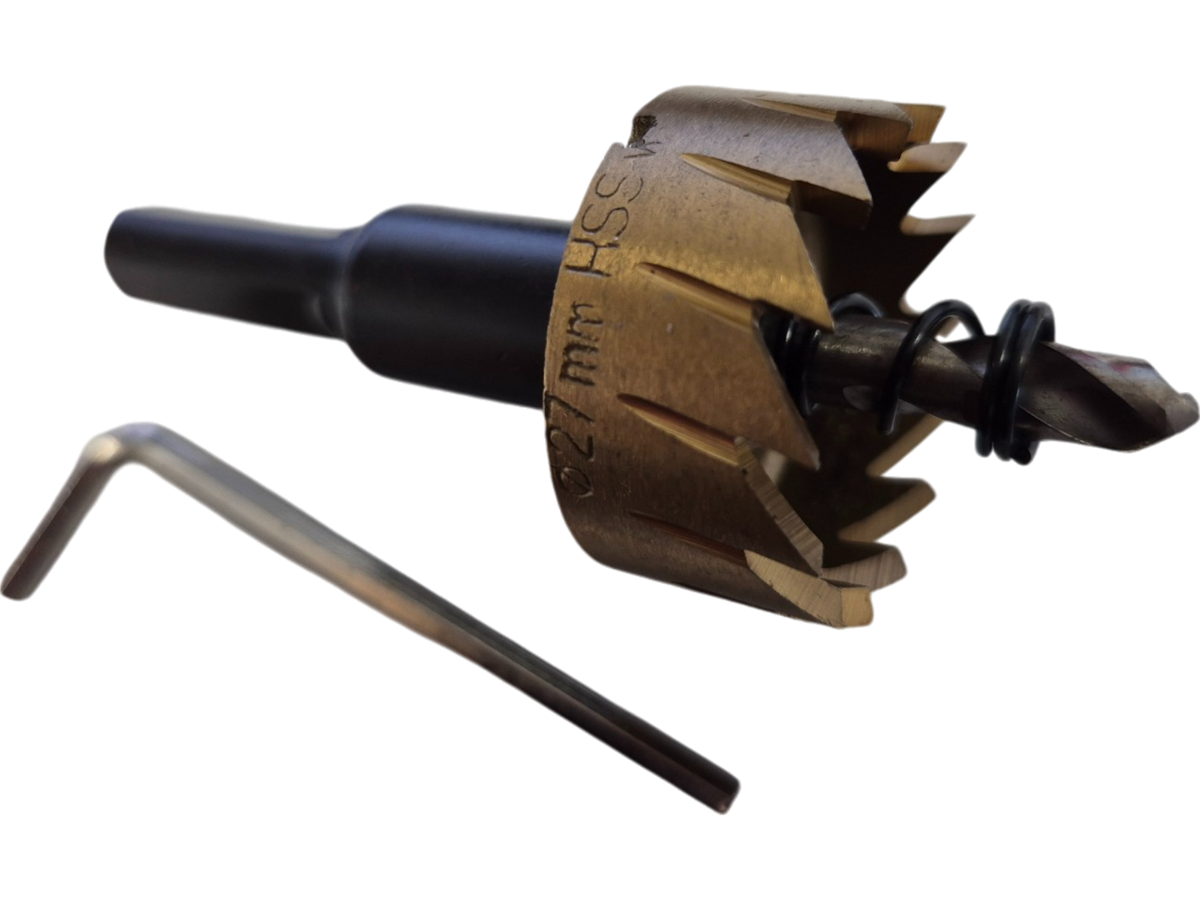 27mm HSS Drill Bit Hole Saw Cutter for Metal Alloy Wood Plastic