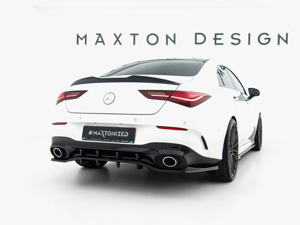 Maxton Design - Aftermarket  Spoiler CAP 3D Mercedes-Benz CLA Coupe C118 Facelift