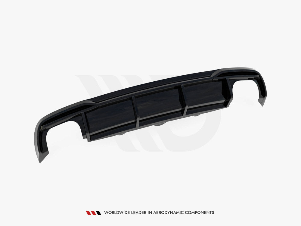 Maxton Design - Aftermarket Rear Valance Audi A5 8T Facelift (Version with dual exhausts on both sides)