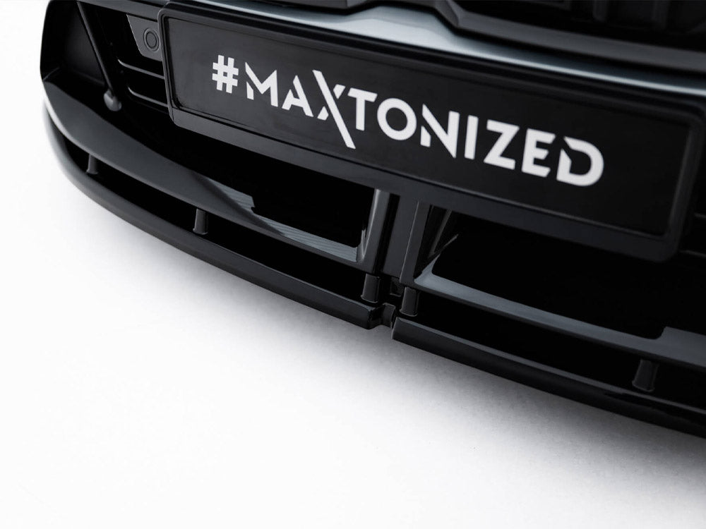 Maxton Design - Aftermarket  Front Splitter V.1 BMW M135i / 1 M-Pack F70