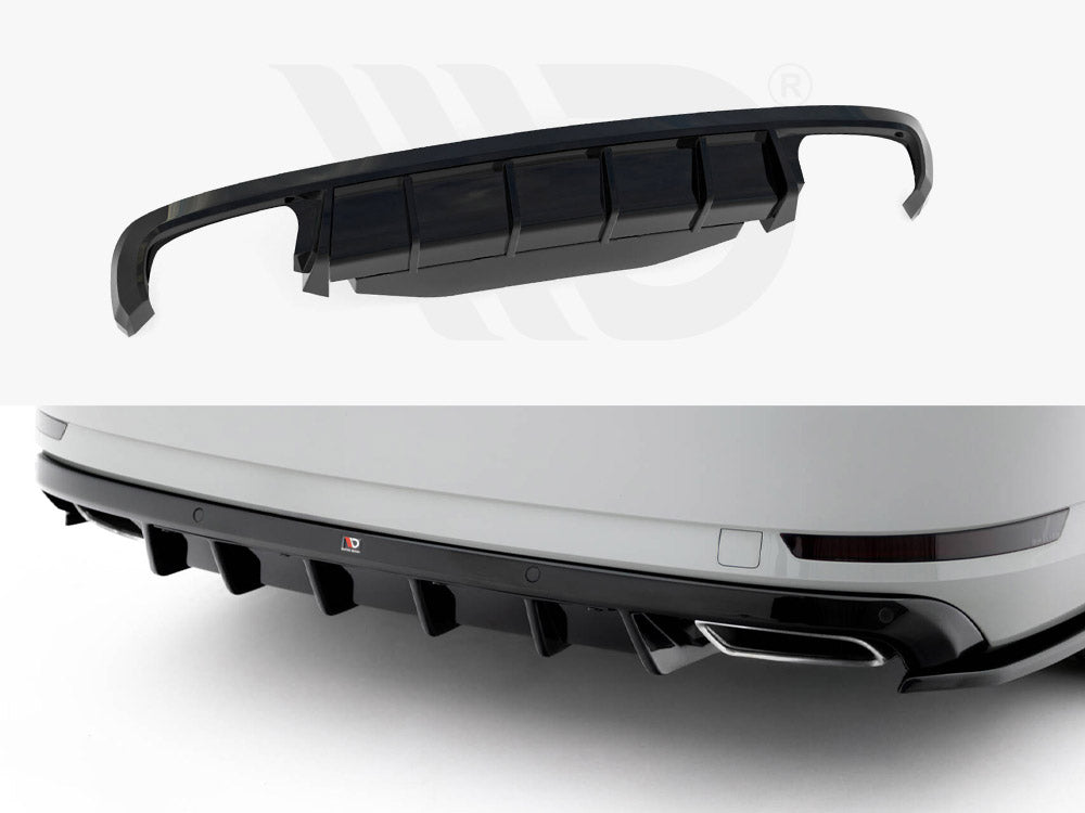 Maxton Design - Aftermarket  Rear Valance V.2 Skoda Superb Liftback / Combi Mk3