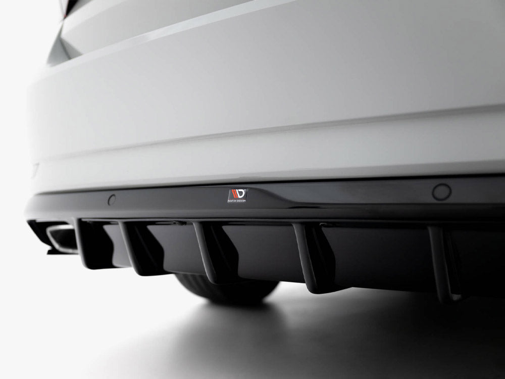 Maxton Design - Aftermarket  Rear Valance V.2 Skoda Superb Liftback / Combi Mk3