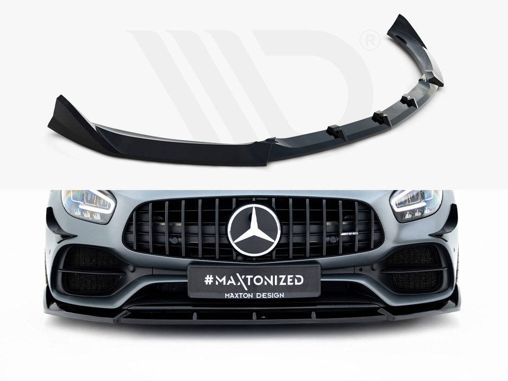 Maxton Design - Aftermarket  Front Splitter Mercedes-AMG GT C C190 Facelift