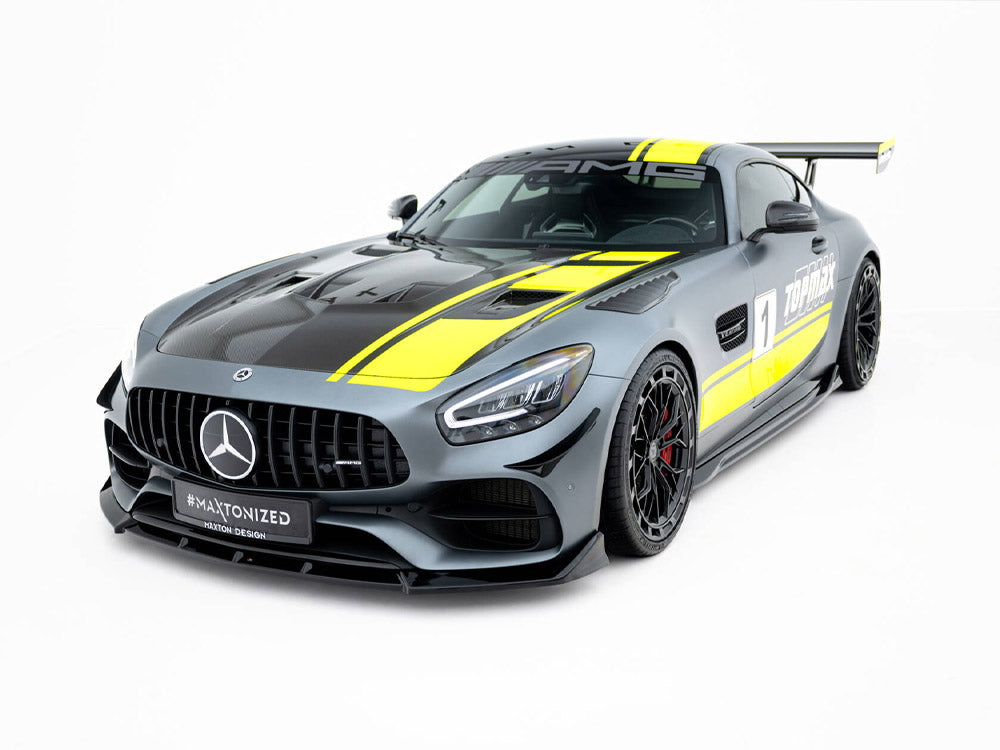 Maxton Design - Aftermarket  Front Splitter Mercedes-AMG GT C C190 Facelift