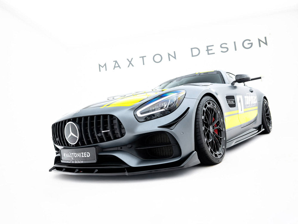 Maxton Design - Aftermarket  Front Splitter Mercedes-AMG GT C C190 Facelift