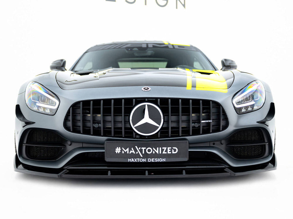 Maxton Design - Aftermarket  Front Splitter Mercedes-AMG GT C C190 Facelift