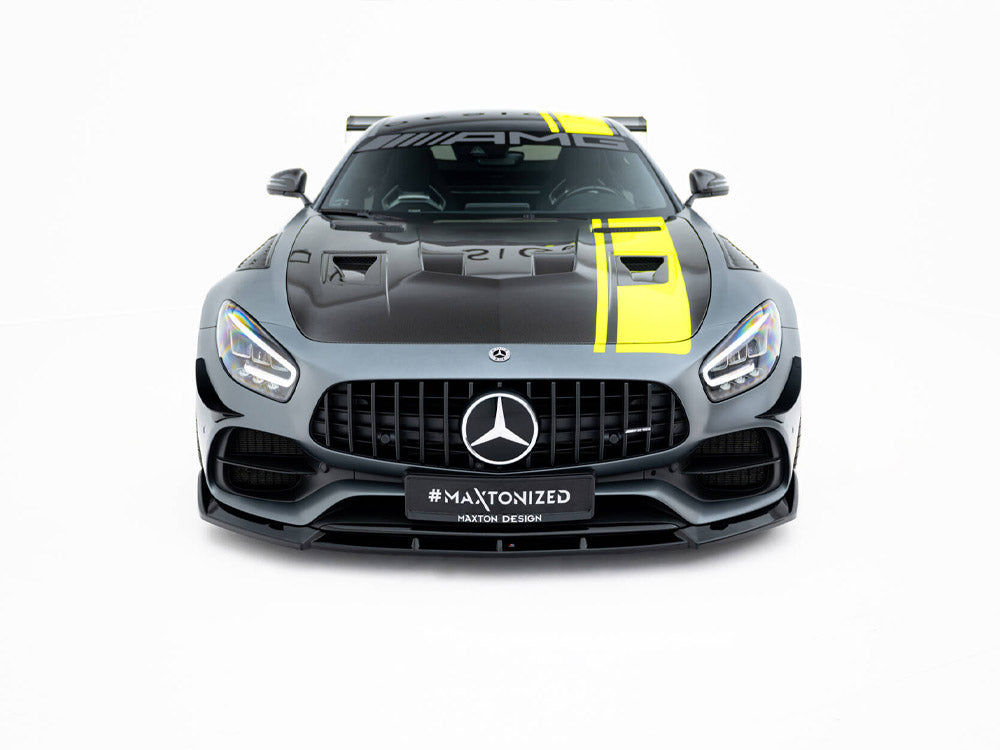 Maxton Design - Aftermarket  Front Splitter Mercedes-AMG GT C C190 Facelift