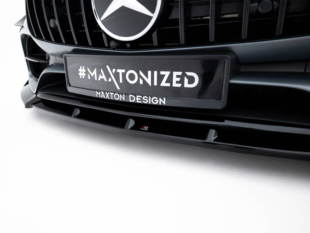 Maxton Design - Aftermarket  Front Splitter Mercedes-AMG GT C C190 Facelift