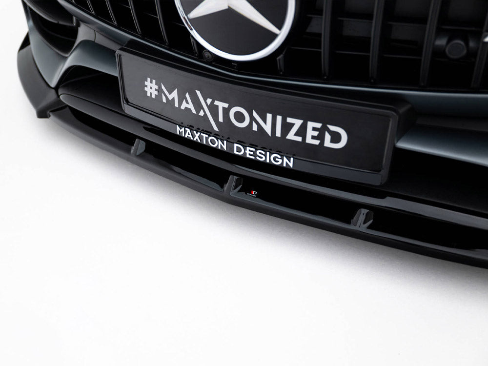 Maxton Design - Aftermarket  Front Splitter Mercedes-AMG GT C C190 Facelift