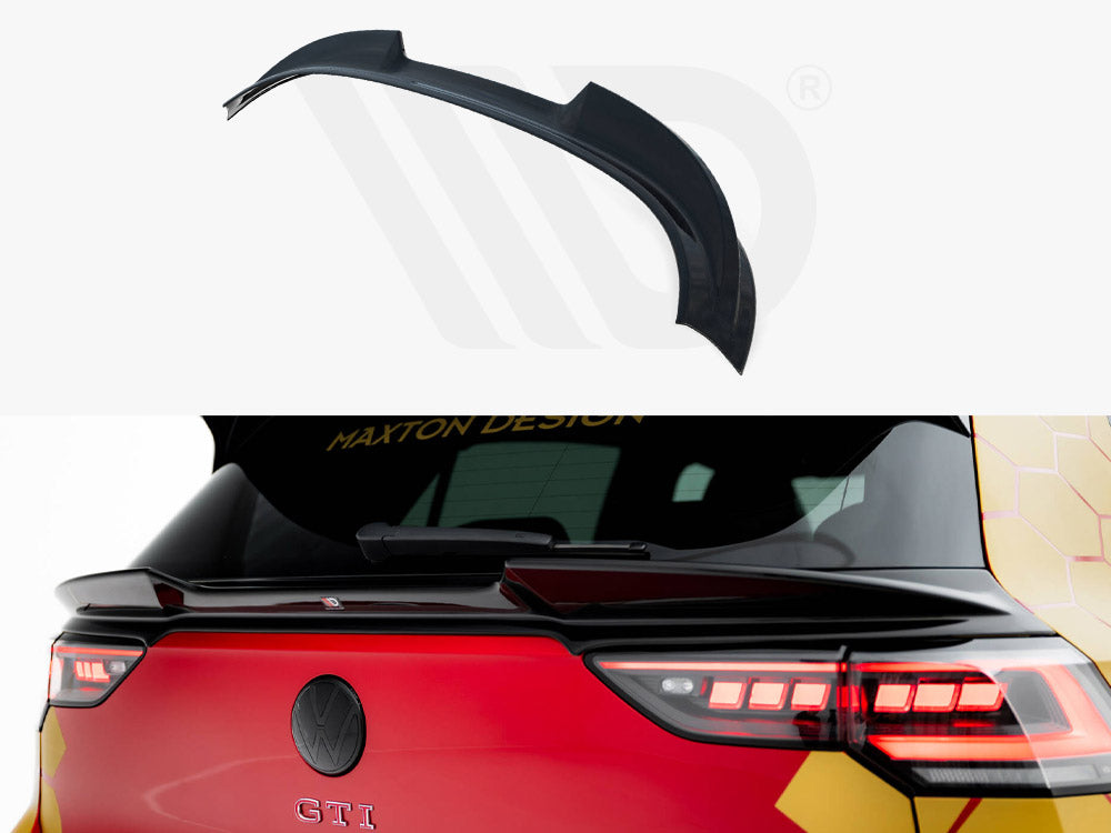 Maxton Design - Aftermarket  Lower Spoiler CAP 3D Volkswagen Golf GTI / GTI Clubsport / R / R-Line / GTE / GTD Mk8 / Mk8 Facelift