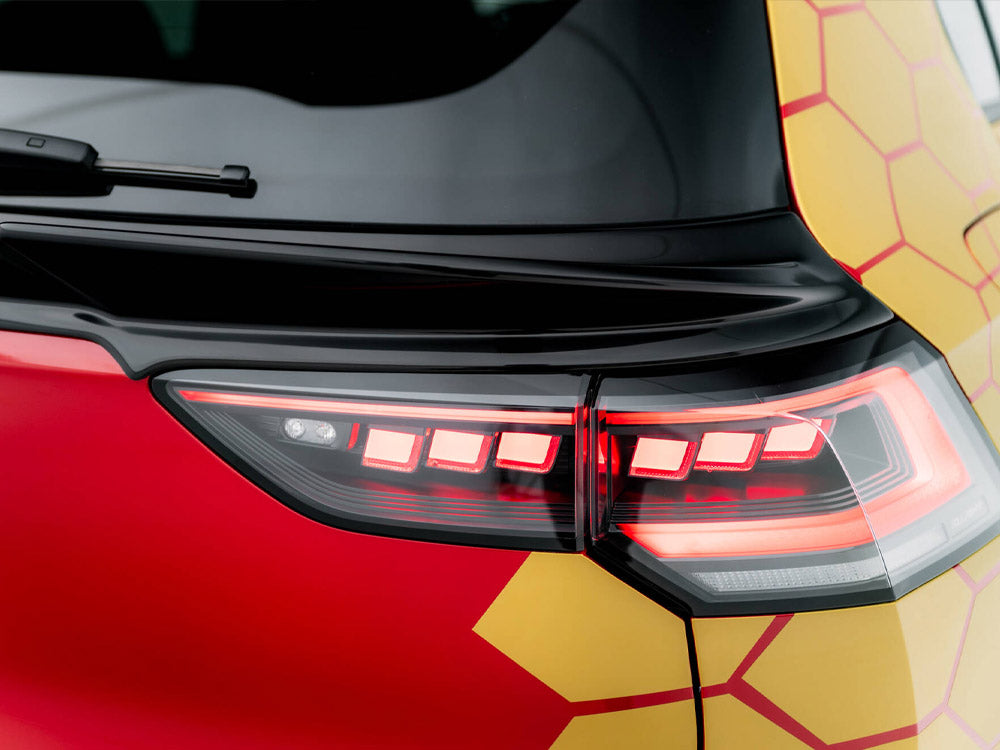Maxton Design - Aftermarket  Lower Spoiler CAP 3D Volkswagen Golf GTI / GTI Clubsport / R / R-Line / GTE / GTD Mk8 / Mk8 Facelift