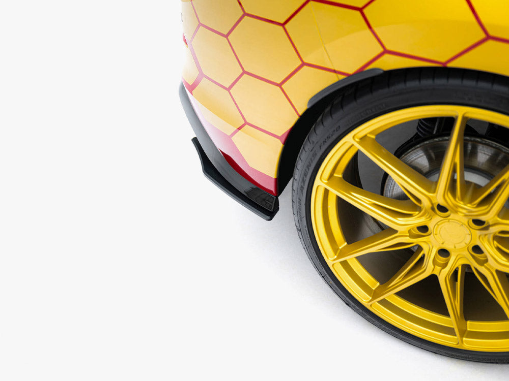 Maxton Design - Aftermarket  Street PRO Rear Side Splitters Volkswagen Golf GTI Clubsport Mk8 Facelift