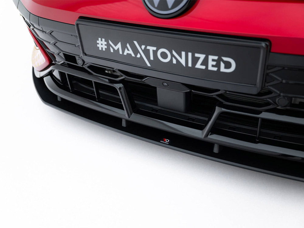 Maxton Design - Aftermarket  Street PRO Front Splitter Volkswagen Golf GTI Clubsport Mk8 Facelift
