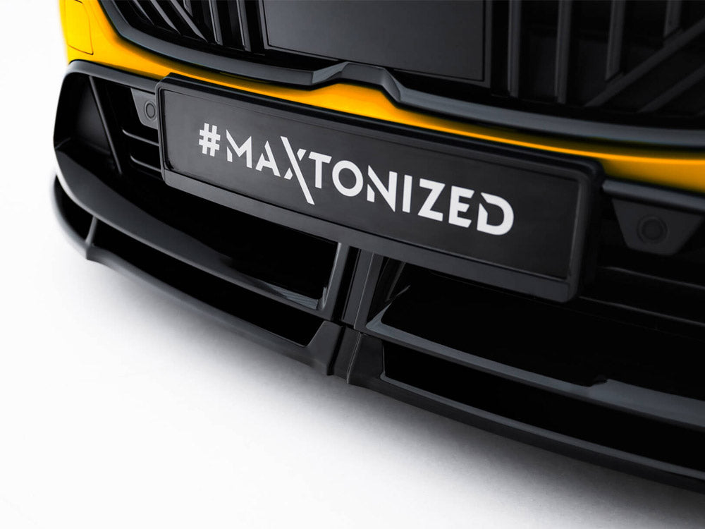 Maxton Design - Aftermarket  Front Splitter V.3 BMW M135i / 1 M-Pack F70