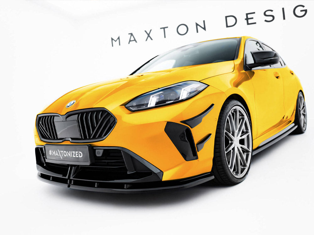 Maxton Design - Aftermarket  Front Splitter V.1 BMW M135i / 1 M-Pack F70