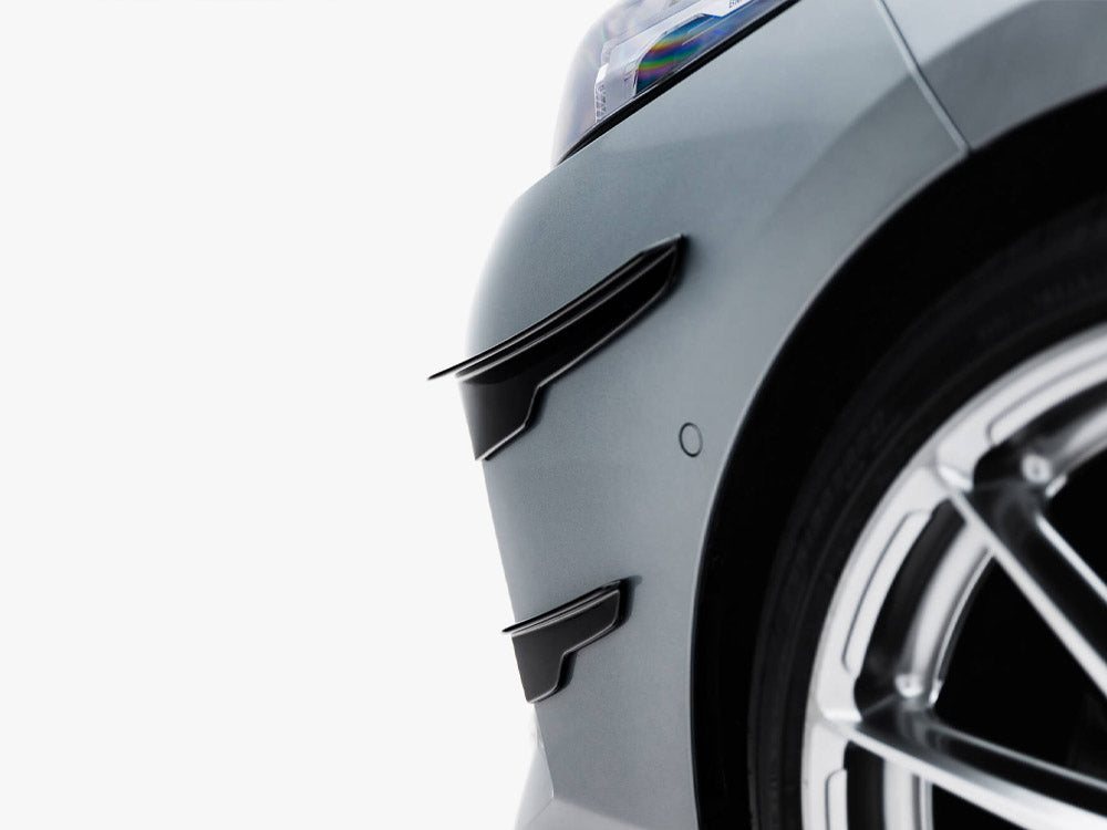 Maxton Design - Aftermarket  Front Bumper Wings (Canards) BMW 1 M-Pack F70