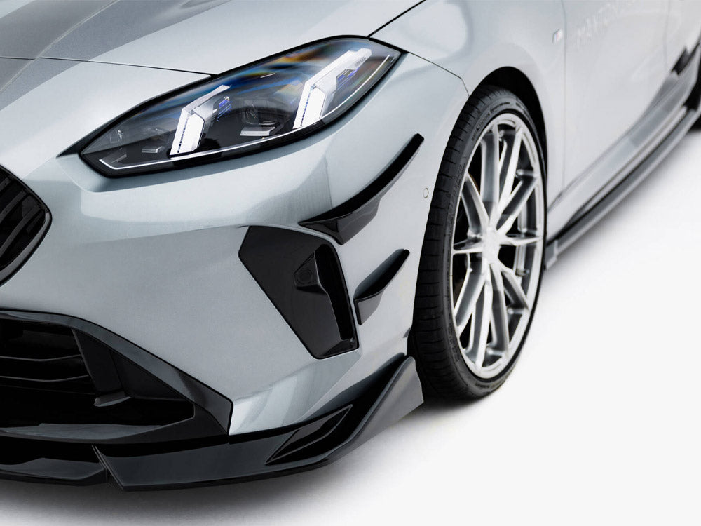 Maxton Design - Aftermarket  Front Bumper Wings (Canards) BMW 1 M-Pack F70