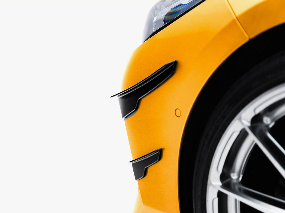 Maxton Design - Aftermarket  Front Bumper Wings (Canards) BMW 1 M-Pack F70