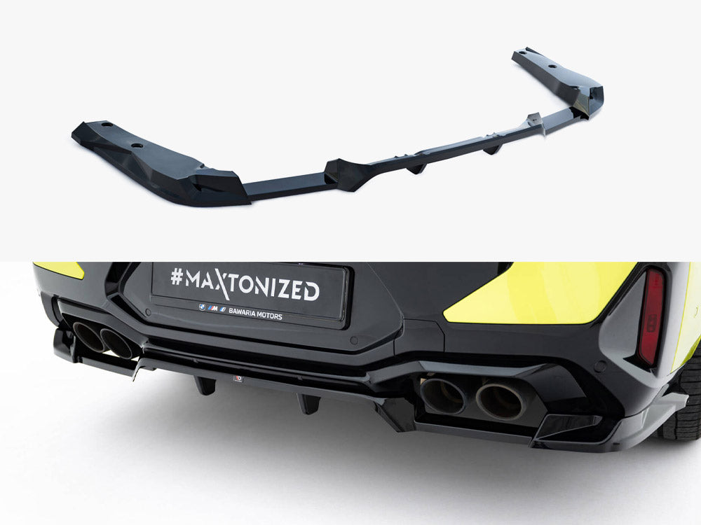 Maxton Design - Aftermarket  Rear Splitter (Vertical Bars) BMW X4M F98 Facelift