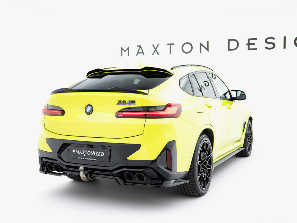 Maxton Design - Aftermarket  Rear Splitter (Vertical Bars) BMW X4M F98 Facelift