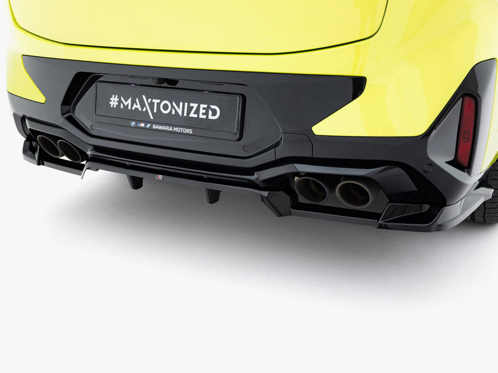 Maxton Design - Aftermarket  Rear Splitter (Vertical Bars) BMW X4M F98 Facelift