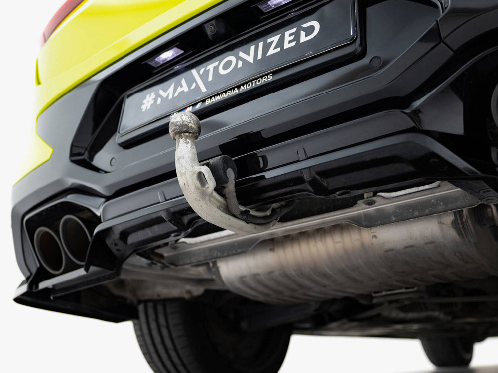 Maxton Design - Aftermarket  Rear Splitter (Vertical Bars) BMW X4M F98 Facelift