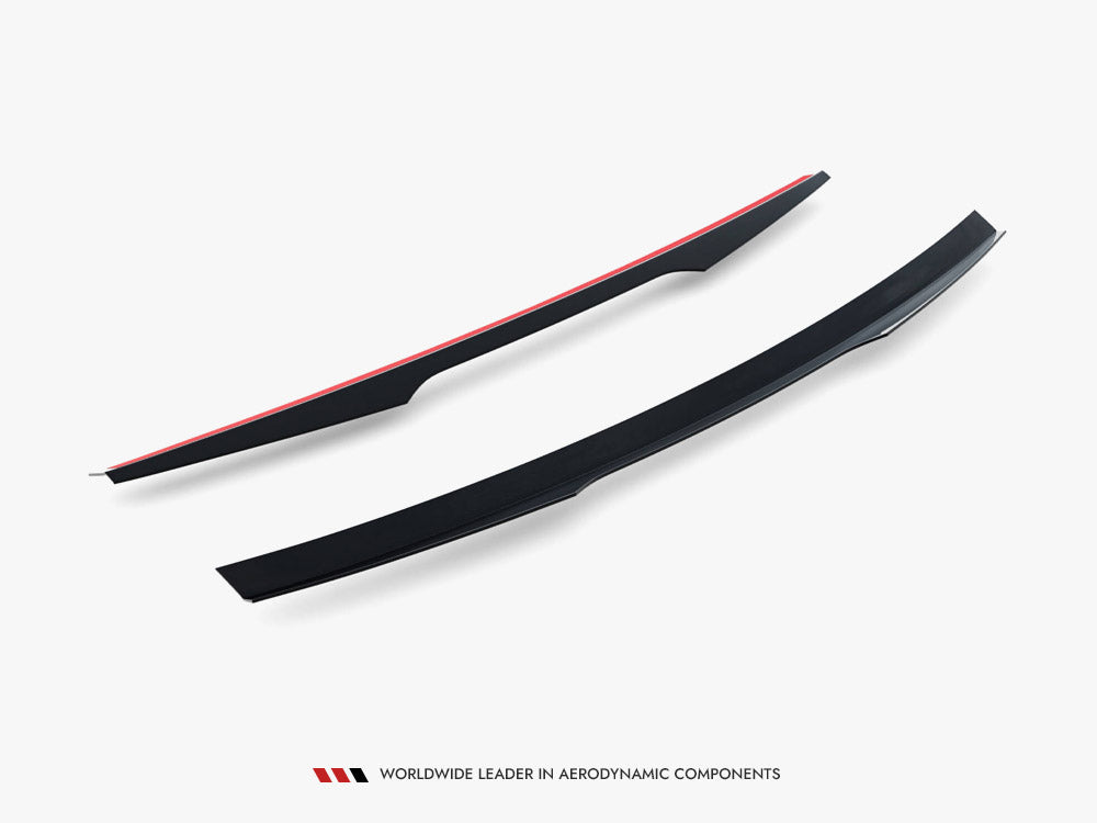 Maxton Design - Aftermarket  Spoiler CAP Ford Fiesta ST / ST-Line Mk8 / Mk8 Facelift (For Spoiler FO-FI-8-ST-FH1FP )