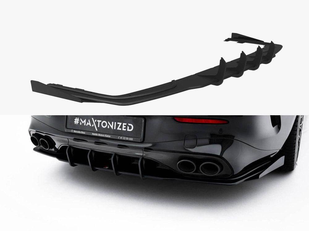 Maxton Design - Aftermarket  Street PRO Rear Diffuser + Flaps Mercedes-AMG CLE 53 C236
