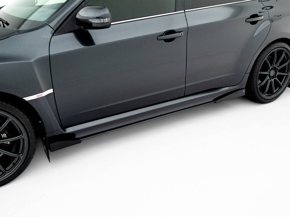 Maxton Design - Aftermarket  Side Flaps Subaru Impreza WRX STI Mk3 Facelift