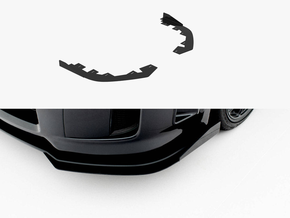 Maxton Design - Aftermarket   Front Flaps Subaru Impreza WRX STI Mk3 Facelift