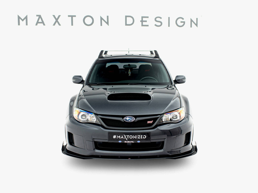 Maxton Design - Aftermarket   Front Flaps Subaru Impreza WRX STI Mk3 Facelift