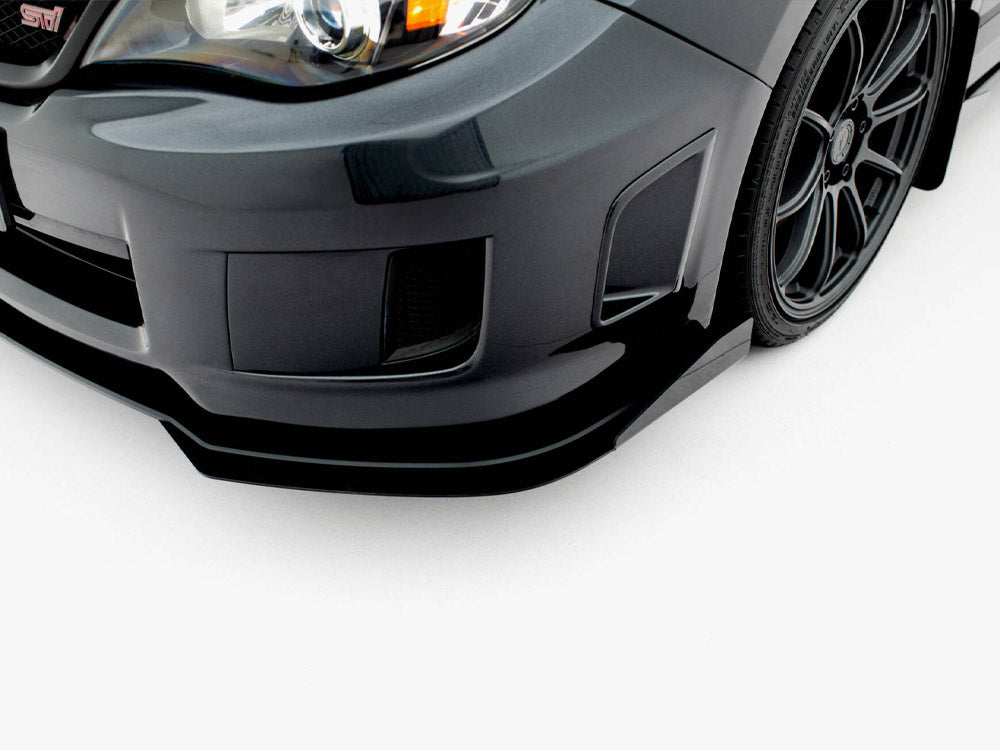 Maxton Design - Aftermarket   Front Flaps Subaru Impreza WRX STI Mk3 Facelift