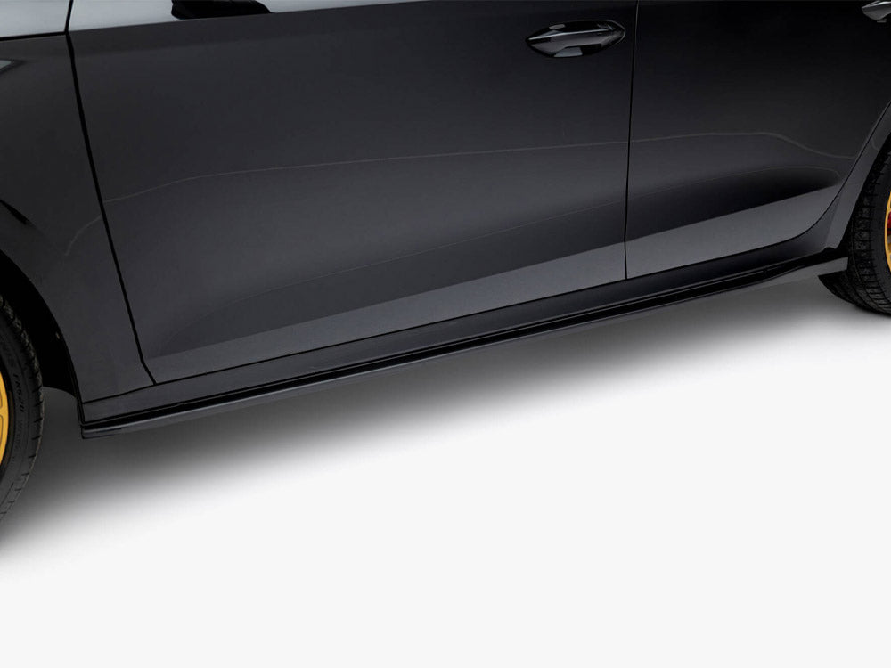 Maxton Design - Aftermarket  Side Skirts Diffusers V.2 Skoda Octavia RS Liftback / Estate Mk4 Facelift