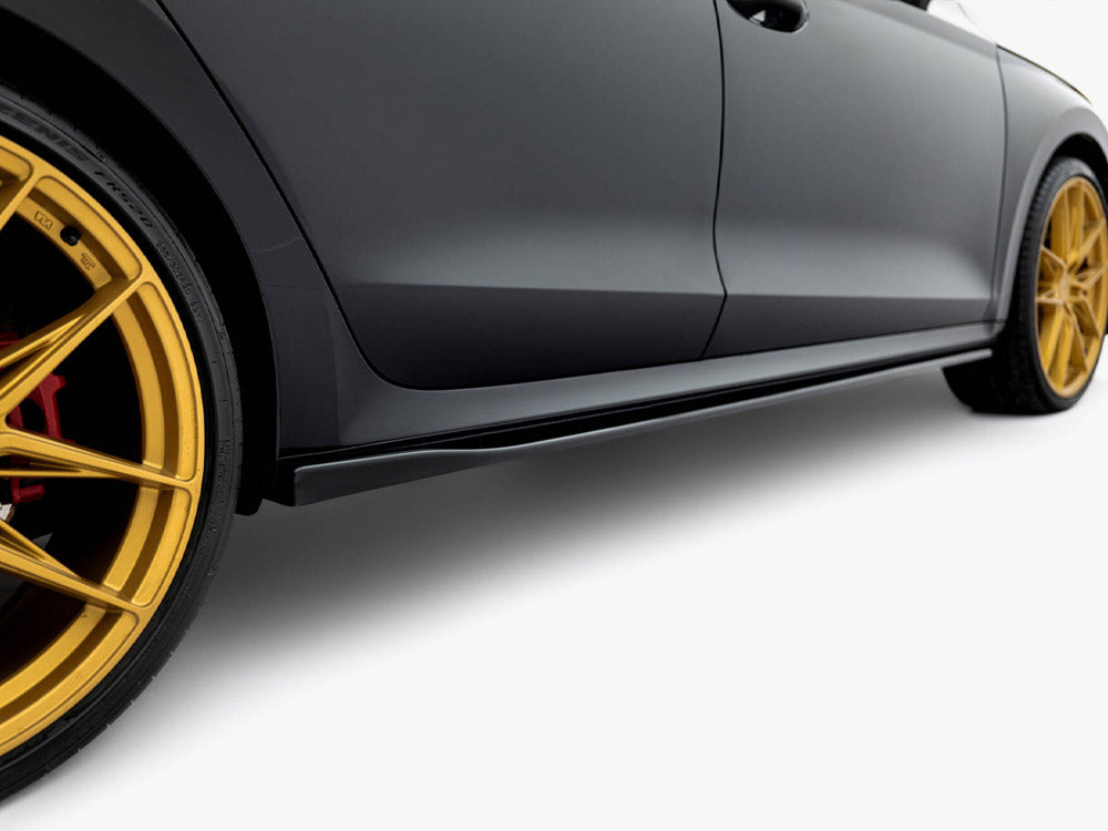 Maxton Design - Aftermarket  Side Skirts Diffusers V.2 Skoda Octavia RS Liftback / Estate Mk4 Facelift